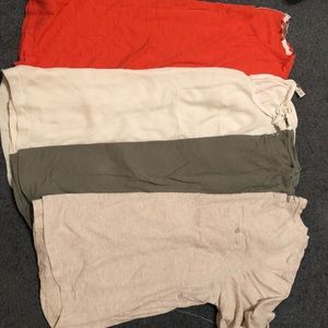 Lot of 4 shirts. Fit like 1x
